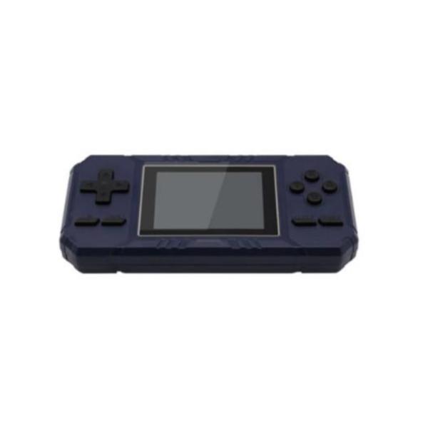 Mini consola jocuri retro, ecran 3 inch, 500 de jocuri, albastru