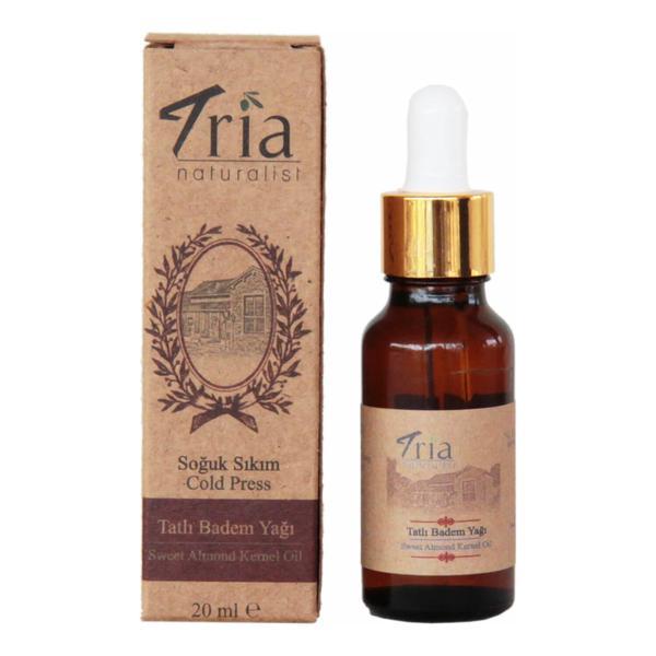 Ulei cosmetic de migdale dulci, 100% natural, tria naturalist, 20 ml