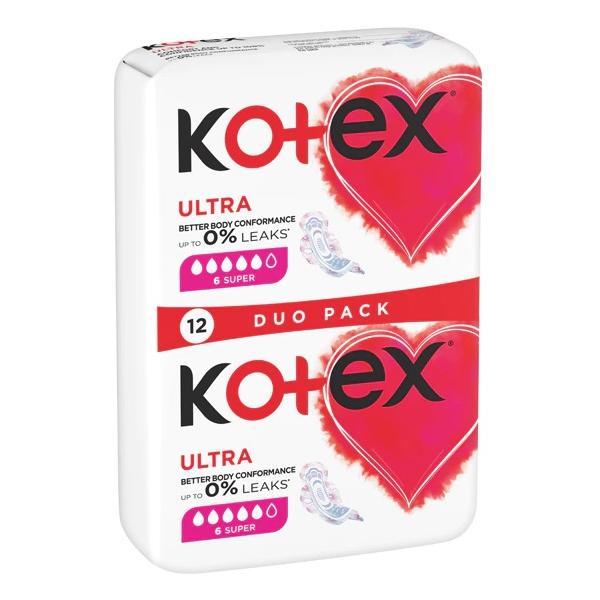 Absorbante ultra Super Kotex 12 buc