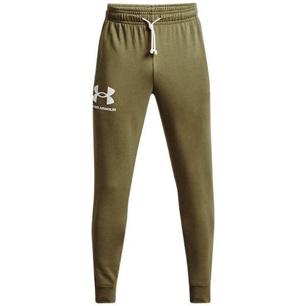 Pantaloni barbati under armour terry 1361642-361, xs, verde
