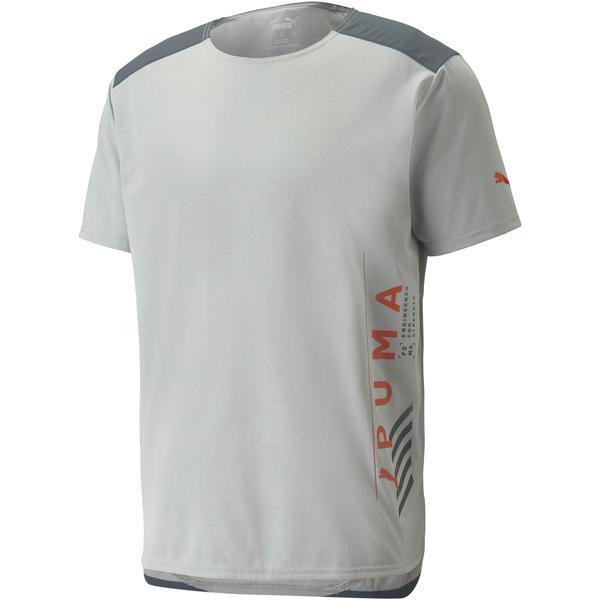 Tricou barbati puma everfresh 52152319, xl, gri