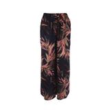 Fusta-pantalon, Univers Fashion, 2 buzunare, albastru cu imprimeu floral rosu, XL