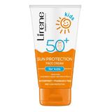 Crema de fata pentru copii, cu factor ridicat de protectie solara Lirene SPF 50, 50ml