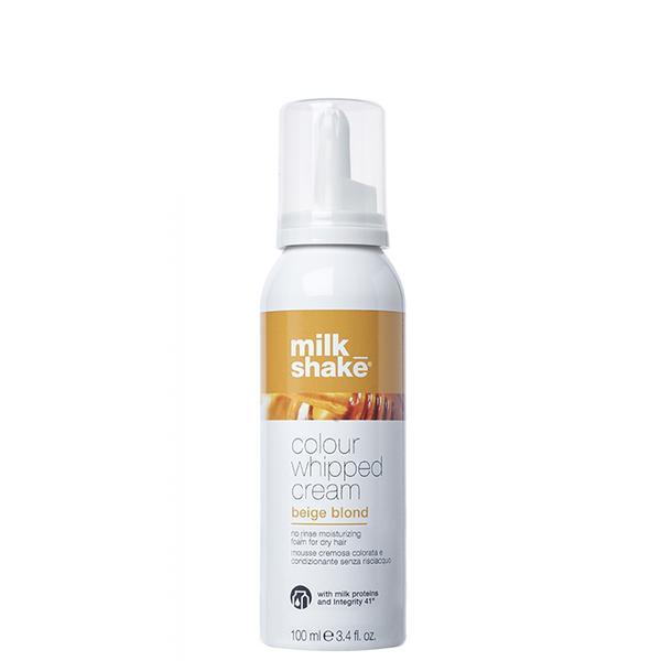 Spuma nuantatoare Milk Shake Colour Whipped Cream Beige Blond, 100ml