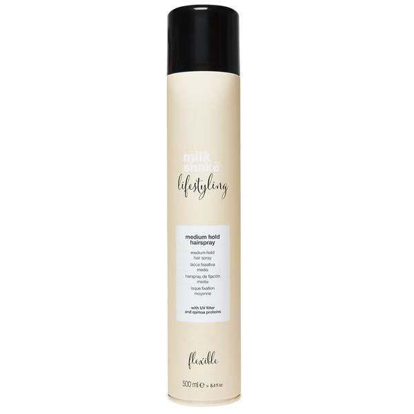 Fixativ cu fixare medie Milk Shake Lifestyling Flexible, 500ml 500ml