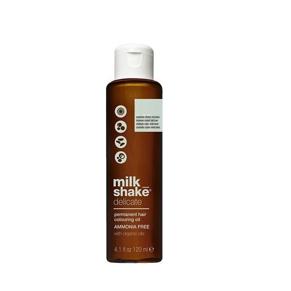 Vopsea permanenta pe baza de ulei Milk Shake Delicate 6.46, Blond Inchis Rosu Aramiu, 120ml esteto.ro imagine noua