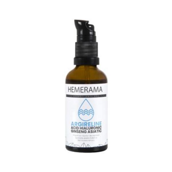Serum Anti-aging cu efect regenerator si reparator cu argirelain si acid hialuronic -Hemerama, 50 acid imagine noua