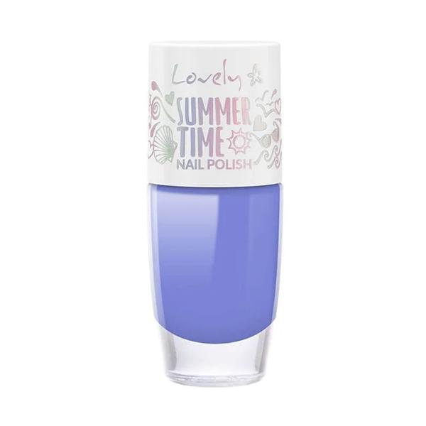 Lac de unghii lovely summer time nr.06, mov, 8ml