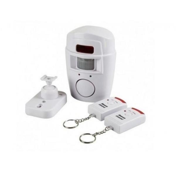 Sistem Alarma wireless cu 2 Telecomenzi,distanta detectie 7m