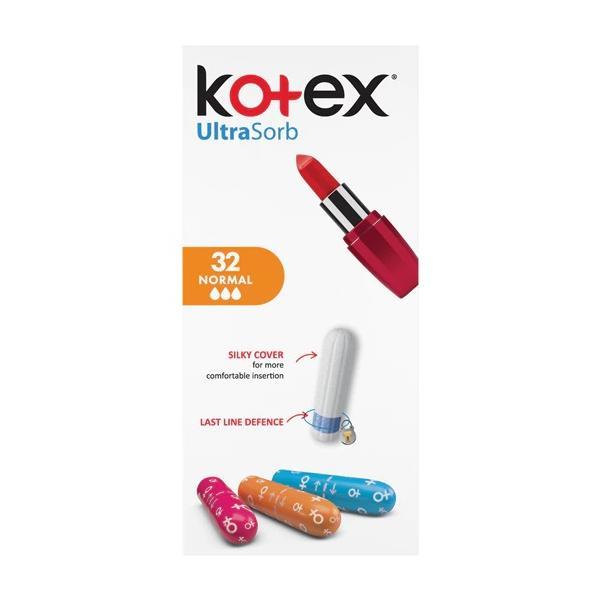 Tampoane Normal ultrasorb Kotex 32 buc