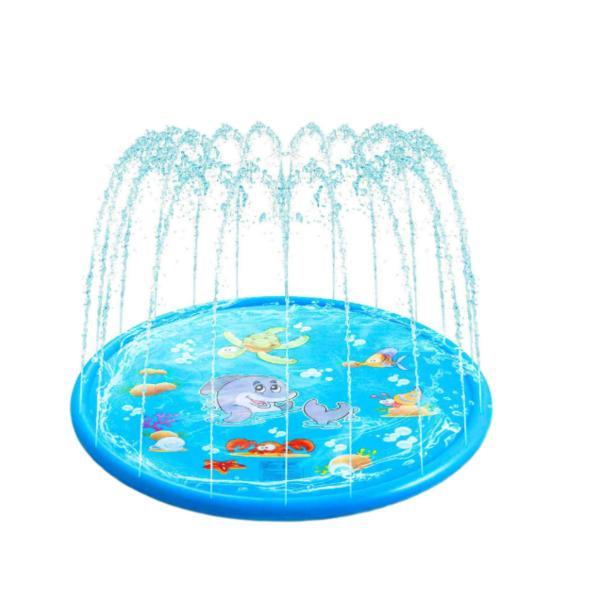 Fantana arteziana pentru copii, cu sprinklere pentru apa, de exterior, aexya, multicolor
