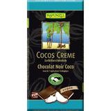 Ciocolata amaruie cu umplutura de crema de cocos, Rapunzel, 100g