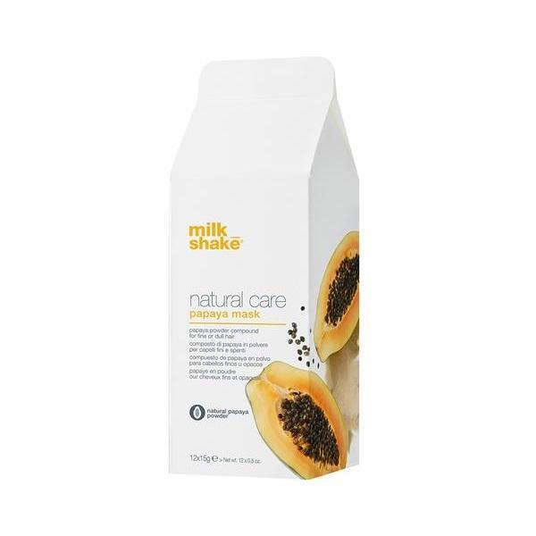 Masca pentru par Milk Shake Natural Care Papaya, 12x15gr 12x15gr imagine pret reduceri