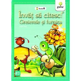Invat sa citesc! Greierele si furnica 5 ani+, editura Gama