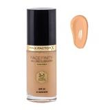 Fond de Ten 3 in 1- Max Factor Face Finity All Day Flawless 3 in 1 Foundation SPF 20, nuanta 62 Warm Beige, 30 ml