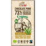 Ciocolata neagra BIO cu sirop de Agave, 73 cacao, 100 g Chocolates Sole