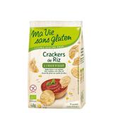 Crackers din orez cu ulei de masline - fara gluten 40g, Ma vie sans Gluten