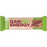 Baton energizant bio, Raw Energy, cu arahide si cacao 50g Bombus