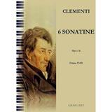 6 sonatine pentru pian. Opus 36 - Clementi, editura Grafoart
