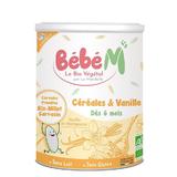Cereale cu vanilie pentru bebeluși - de la 6 luni 400g, Bébé M