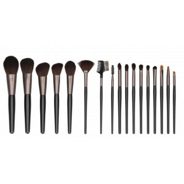 Set 18 Pensule Negre pentru Machiaj – Mimo Makeup Brush Black, 18 buc esteto.ro imagine noua