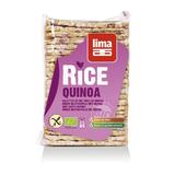 Rondele de orez expandat cu quinoa eco 130g Lima