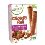 Crousty Roll cu cacao și alune - fara gluten, Bisson, 125g