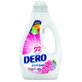 Detergent Lichid cu Parfum de Bujor de Munte si Flori de Stanjenel Dero 2 in 1 Gel, 1000ml