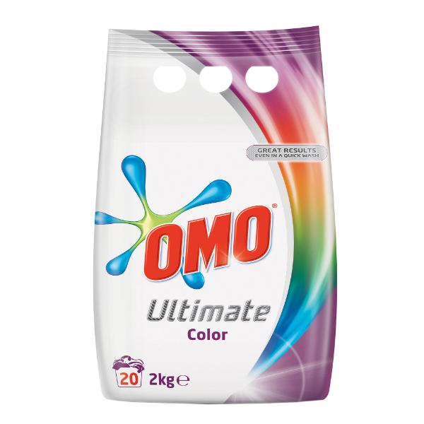 Detergent Automat Pudra pentru Rufe Colorate – Omo Ultimate Color, 2000g