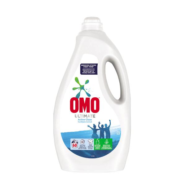 Detergent Lichid Automat - Omo Ultimate Active Clean, 3000ml