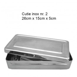 Cutie instrumentar inox - prima instruments stainless steel boxes nr 2