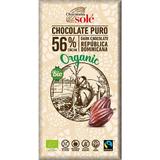Ciocolata neagra BIO 56%, cacao, 100 g Chocolates Sole