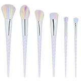 Set 6 Pensule Unicorn Pastel pentru Machiaj - Mimo Makeup Brush Unicorn Pastel, 6 buc