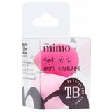 Set 2 Bureti Mini Roz pentru Machiaj - Mimo Makeup Sponge Mini Water Drop Pink Set, 2 buc