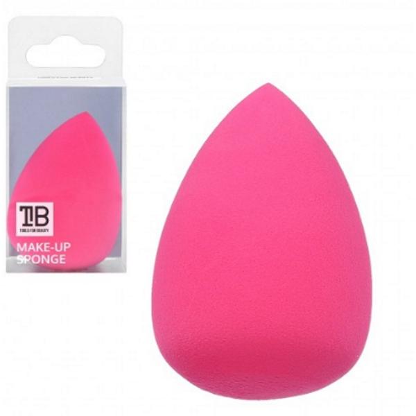 Burete pentru Machiaj Roz Inchis Sub Forma de Lacrima – Mimo Makeup Sponge Water Drop Pink 40 x 60 mm, 1 buc