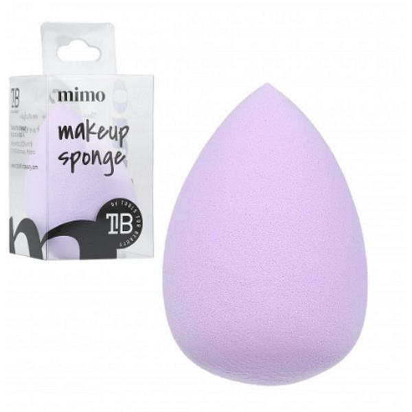 Burete pentru Machiaj Mov Sub Forma de Lacrima – Mimo Makeup Sponge Water Drop Purple 40 x 60 mm, 1 buc
