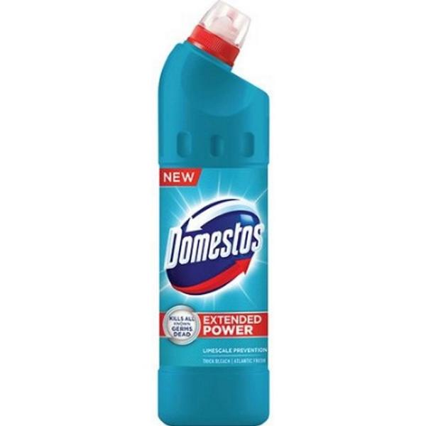 Dezinfectant pentru Toaleta Atlantic - Domestos Thick Bleach Atlantic Extended Power, 750 ml