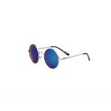 Ochelari de soare universali Rotunzi Shop Like A Pro® Retro John Lennon Culoare uniforma Albastru