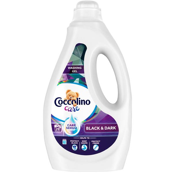 Detergent Lichid Gel pentru Rufe Negre - Coccolino Care Black & Dark Washing Gel, 1120 ml