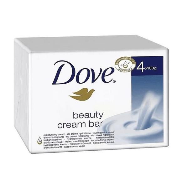 Set 4 Bucati Sapun Solid Cremos – Dove Beauty Cream Bar, 4x 100 g Dove imagine noua