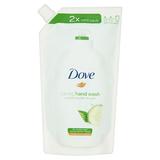 Rezerva Sapun Lichid Cremos Castravete si Ceai Verde - Dove Caring Hand Wash Fresh Touch Cucumber & Grean Tea Scent Refill Pack, 500 ml