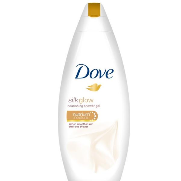 Gel de Dus Cremos – Dove Silk Glow Nourshing Shower Gel Nutrium Moisture, 250 ml