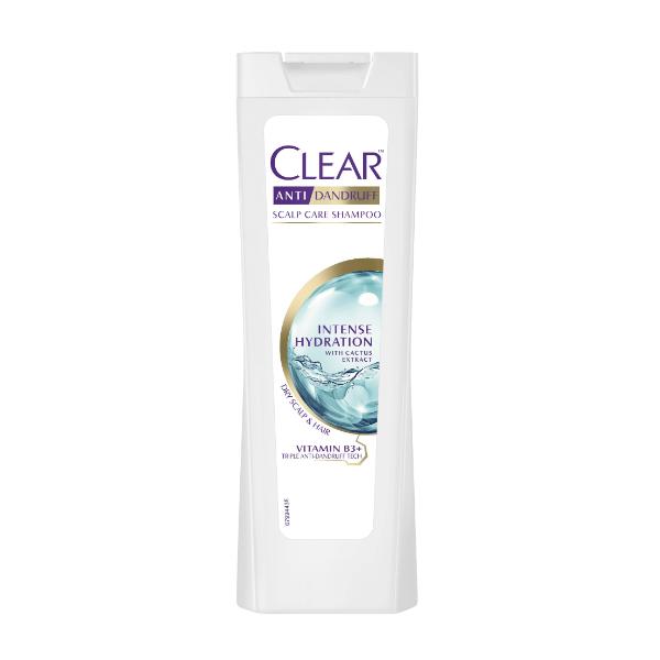 Sampon hidratant antimatreata cu extract de cactus pentru par si scalp uscat - clear anti-dandruff scalp care shampoo intense hydration dry scalp   hair, 400 ml