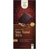Ciocolata Amaruie Bio cu 95%, cacao São Tomé, 80g Gepa