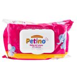 Servetele Umede pentru Copii cu Alantoina - Petino Baby Wet Wipes with Allantoin, 120 buc