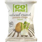 Chipsuri Bio de Cartofi cu Fenicul, Go Pure, 125g