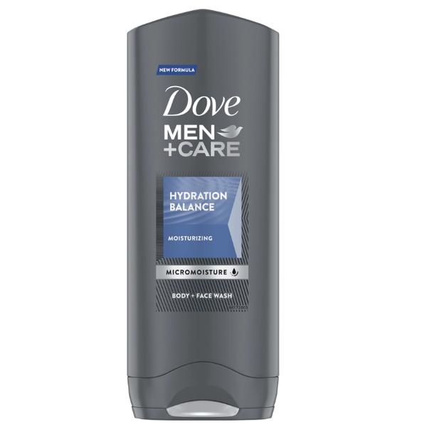 Gel de Dus Hidratant pentru Barbati – Dove Men +Care Hydration Balance Body and Face Wash, 400 ml Dove imagine noua