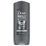 Gel de Dus Purifiant cu Argila si Carbune pentru Barbati - Dove Men +Care Charcoal + Clay Purifying Body and Face Wash, 400 ml