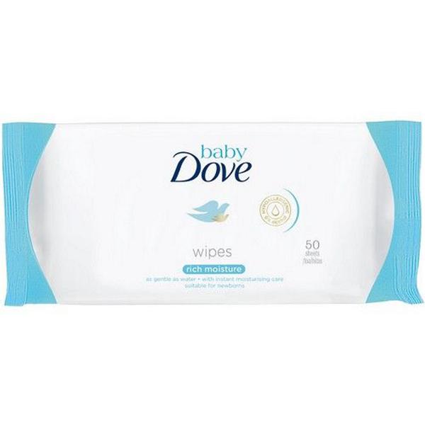 Servetele Umede Hidratante pentru Pielea Bebelusilor – Baby Dove Wipes Rich Moisture, 50 buc