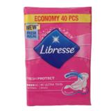 Absorbante Libresse Ultra + Normal with Wings, 40 buc